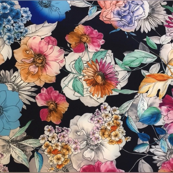 JOHNNY WAS ACTIVE Floral Zip Athletic Jacket XS NWT Fall Dance Fitted Sport Luxe - Picture 9 of 9